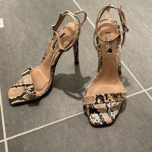 Top Shop Snake Heels